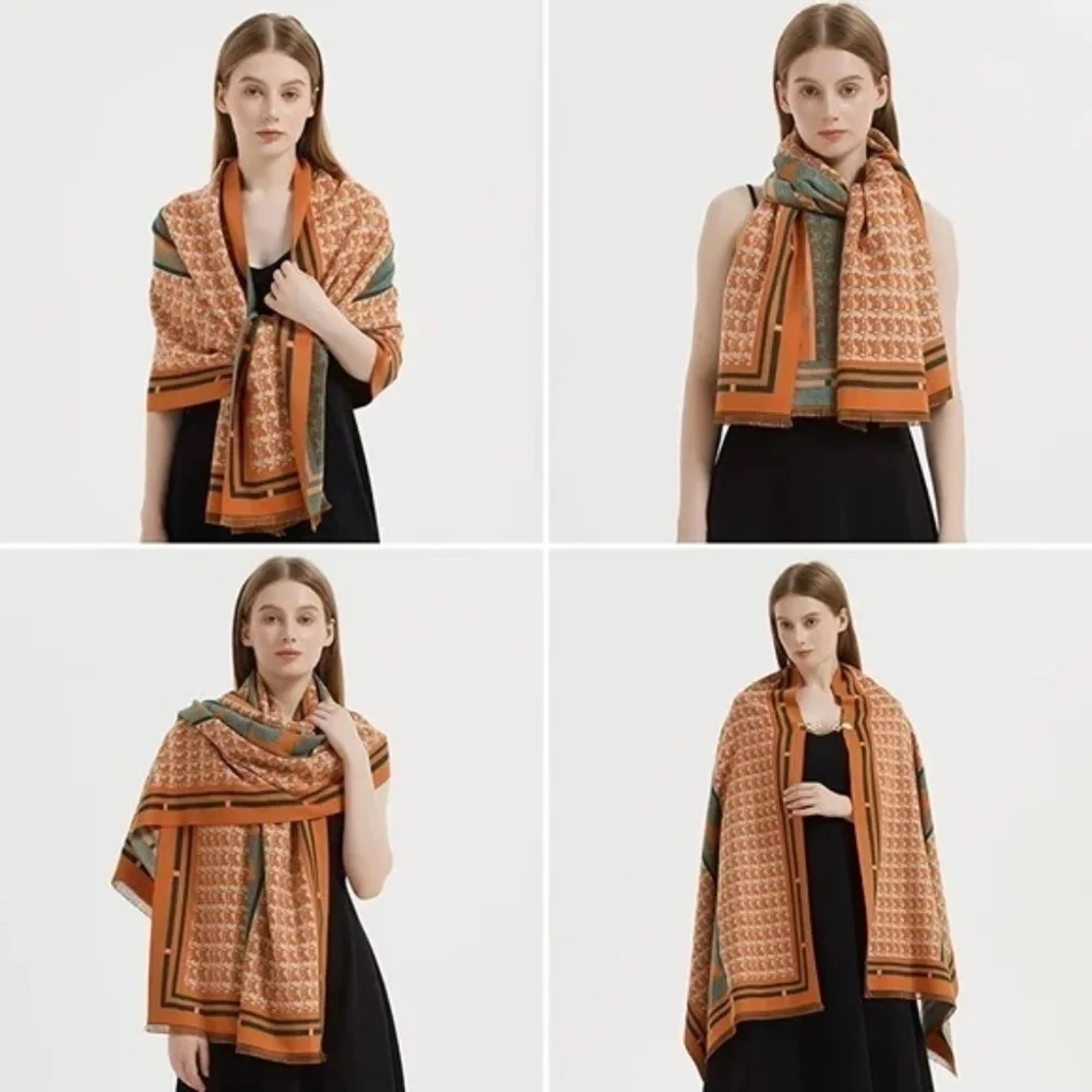 LIFWARM Scarf for Women Shawl and Wrap for Evening Dresses Pashmina Scarves